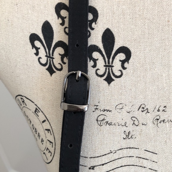 Vintage leather and fur cross body - Picture 4 of 6